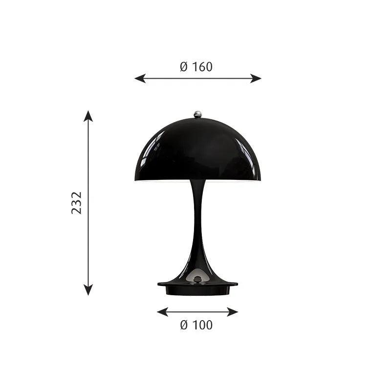Portable Size Mushroom Lamp | Stylish Target Lamp for Room Decoration - LTP Creative Lighting