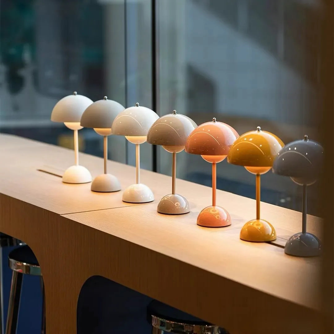 Iconic Design Mushroom Lamp | LED Light Panel Desk Lamp