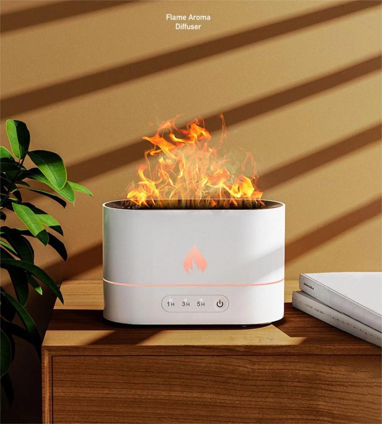 Flame Volcano Humidifier- Lighting - LTP Creative Lighting